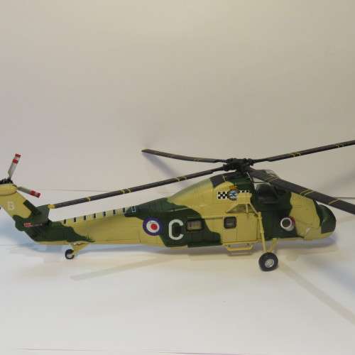 Royal Navy XS 507 Wessex model helicopter