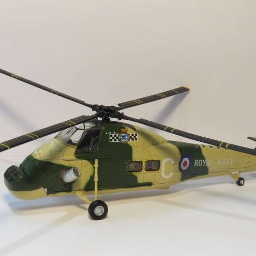 Royal Navy XS 507 Wessex model helicopter