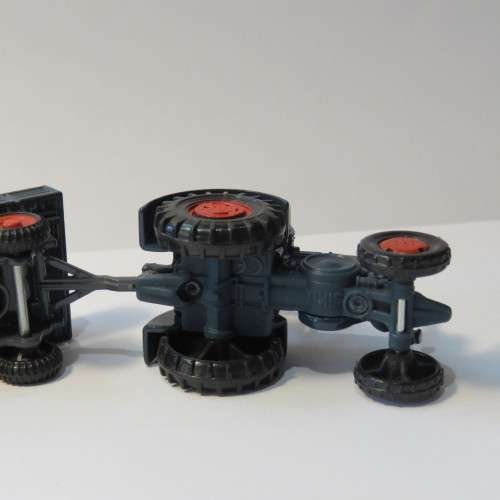 Siku #1980 Lanz bulldog tractor with #1635 trailer