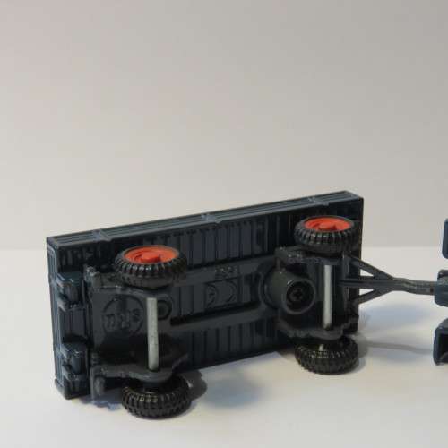 Siku #1980 Lanz bulldog tractor with #1635 trailer