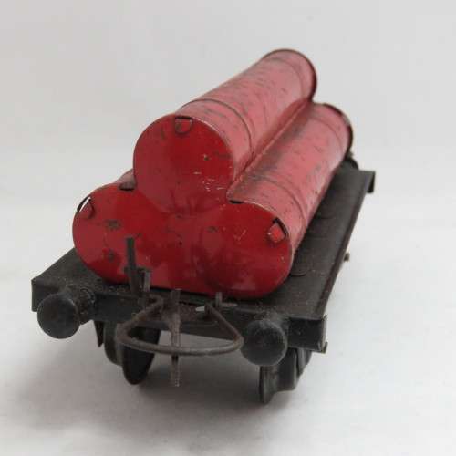 Vintage Hornby tinplate train wagon