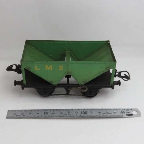 Vintage Hornby tinplate train wagon