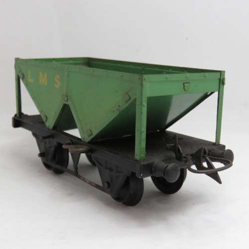 Vintage Hornby tinplate train wagon