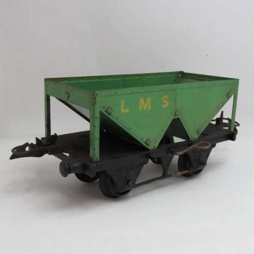 Vintage Hornby tinplate train wagon