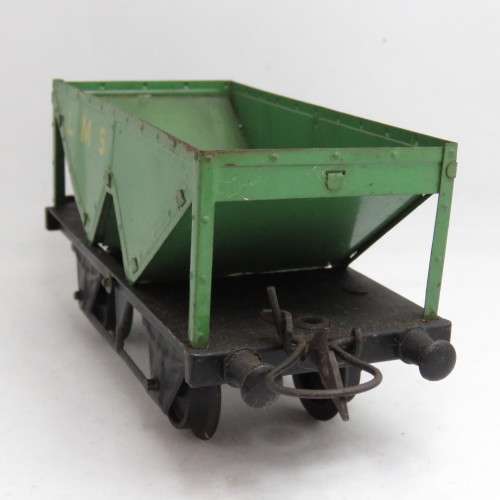 Vintage Hornby tinplate train wagon