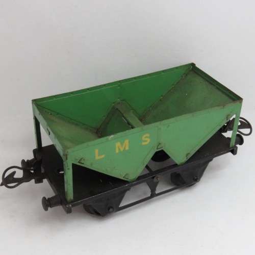 Vintage Hornby tinplate train wagon