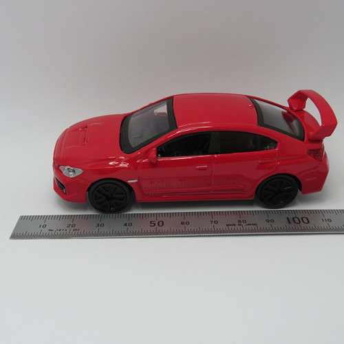 Bburago Subaru WRX STi 2017 model car - Scale 1/43