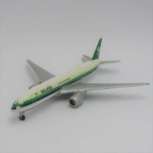 Schabak Boeing 777 die-cast model airplane