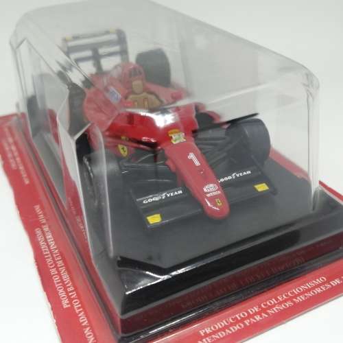 1990 Ferrari F1-90 die-cast racing model car - #1 - Alain Prost - scale 1/43