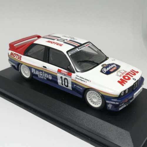 BMW M3 die-cast rally model car - 1987 Tour de Corse - scale 1/43