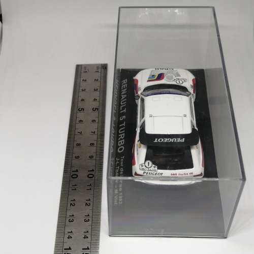 Renault 5 Turbo die-cast rally model car - 1982 Tour de Corse - scale 1/43