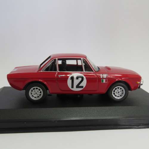 Lancia Fulvia die-cast rally model car - RAC Rally 1969 - Scale 1/43