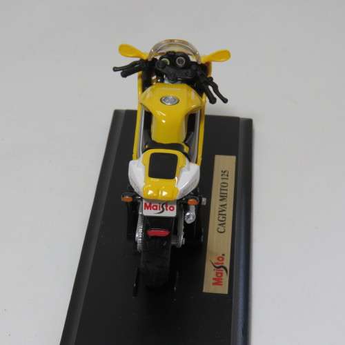 Maisto Cagiva Mito 125 die-cast motorcycle - Scale 1/18 in box