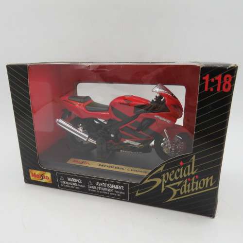 Maisto Honda CBR 600 F 4i die-cast motorcycle - Scale 1/18 in box