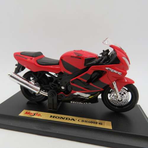 Maisto Honda CBR 600 F 4i die-cast motorcycle - Scale 1/18 in box