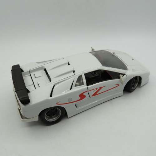 Maisto Lamborghini Diablo SV white model car - scale 1/18 - wiper missing
