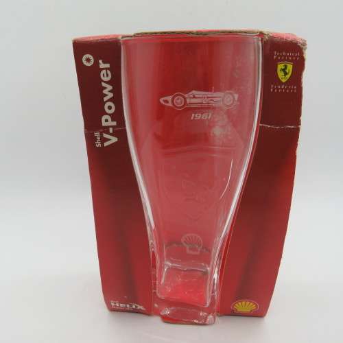 Shell V-Power 1961 Ferrari Dino 156 F1 souvenir glass