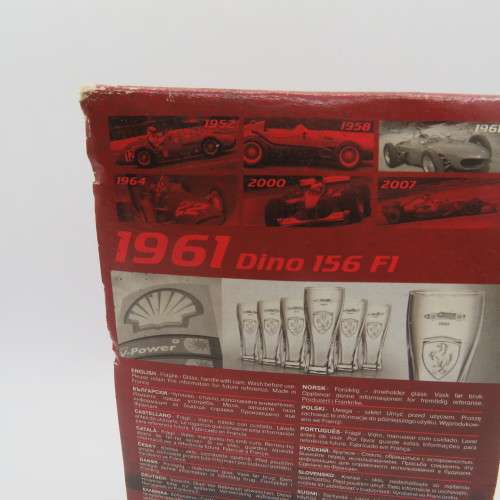 Shell V-Power 1961 Ferrari Dino 156 F1 souvenir glass
