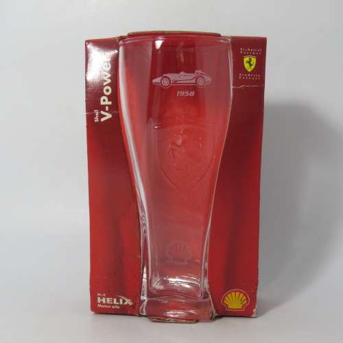 Shell V-Power 1958 Ferrari Dino 246 F1 souvenir glass