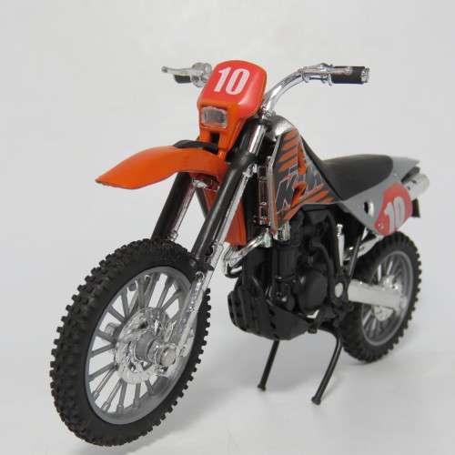 Majorette KTM dirt bike die-cast motorcycle - scale 1/18