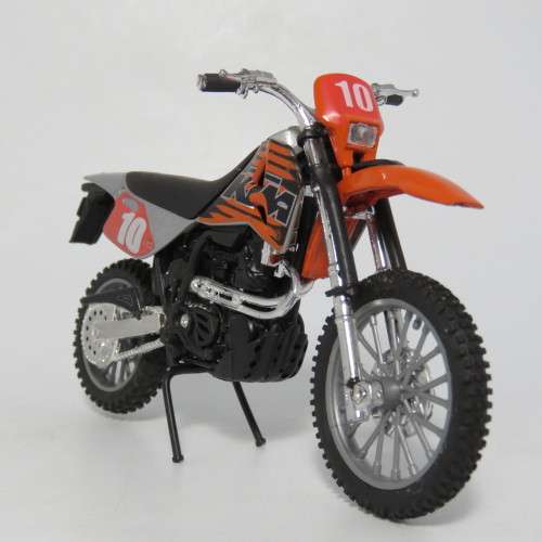Majorette KTM dirt bike die-cast motorcycle - scale 1/18