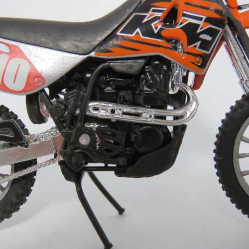 Majorette KTM dirt bike die-cast motorcycle - scale 1/18