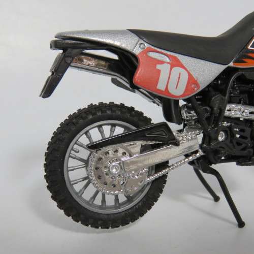 Majorette KTM dirt bike die-cast motorcycle - scale 1/18