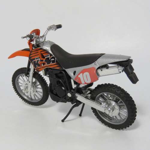 Majorette KTM dirt bike die-cast motorcycle - scale 1/18
