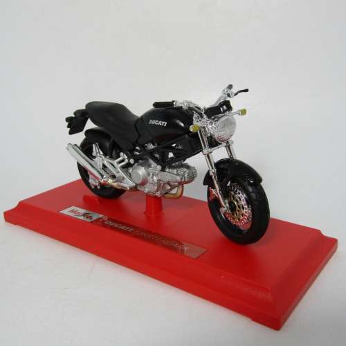 Maisto Ducati Monsterdark die-cast motorcycle - scale 1/18 in box