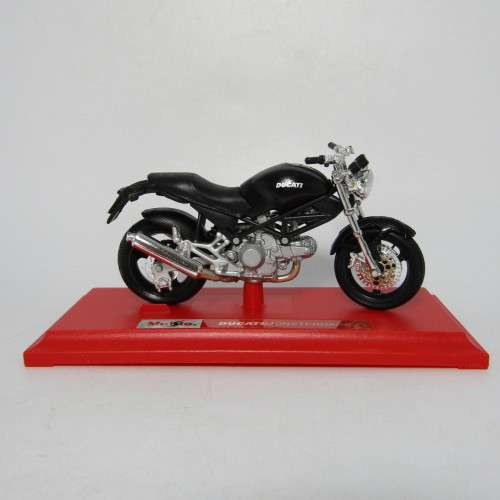 Maisto Ducati Monsterdark die-cast motorcycle - scale 1/18 in box