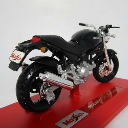 Maisto Ducati Monsterdark die-cast motorcycle - scale 1/18 in box