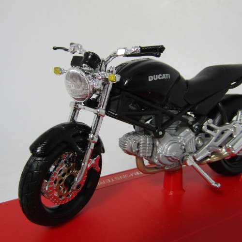 Maisto Ducati Monsterdark die-cast motorcycle - scale 1/18 in box