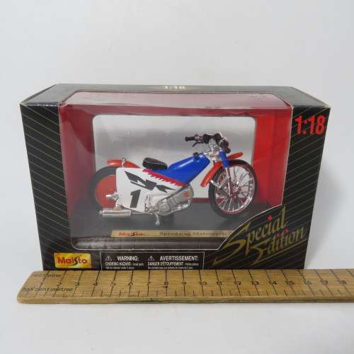 Maisto Speedway motorcycle - Scale 1/18 in box