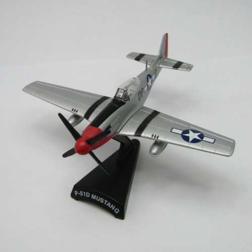 P-51 D Mustang die-cast plane- QP-O 473108