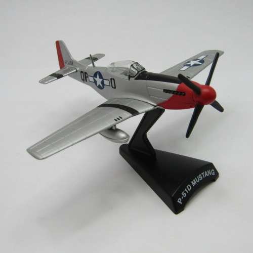 P-51 D Mustang die-cast plane- QP-O 473108