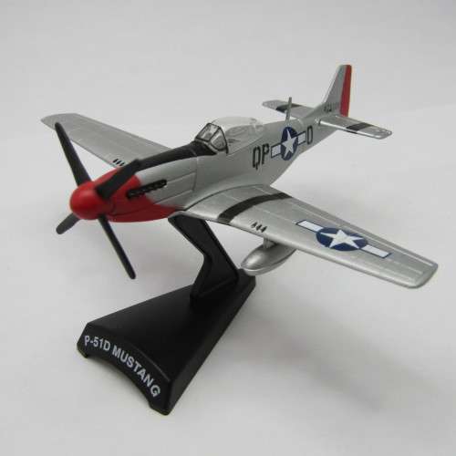 P-51 D Mustang die-cast plane- QP-O 473108