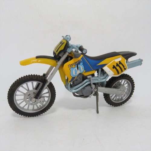 Majorette Husqvarna TE 610 Cross model motorcycle - Scale 1/18