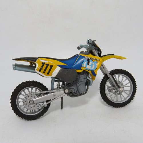Majorette Husqvarna TE 610 Cross model motorcycle - Scale 1/18