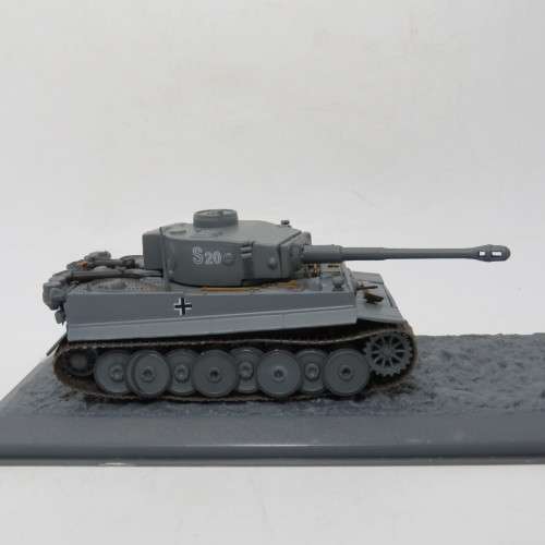 WW2 Combat tank - German Panzer Kampfwagen VI Tiger tank - 13th Panzer regiment