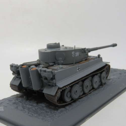 WW2 Combat tank - German Panzer Kampfwagen VI Tiger tank - 13th Panzer regiment