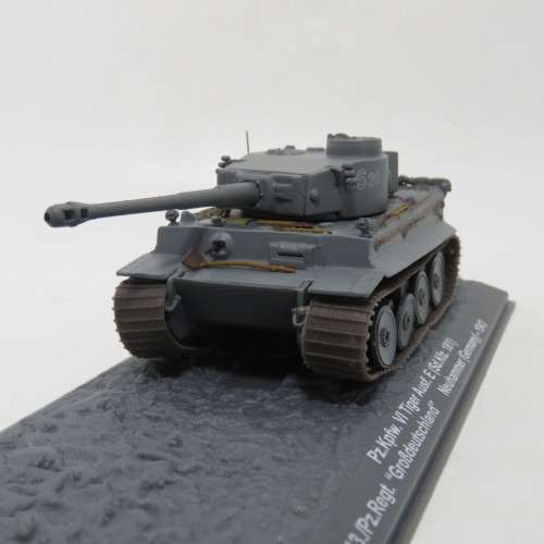 WW2 Combat tank - German Panzer Kampfwagen VI Tiger tank - 13th Panzer regiment