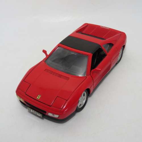 Welly Ferrrari 348 TS model car - Scale 1/24 - Tyres have flat spots