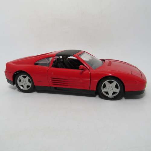 Welly Ferrrari 348 TS model car - Scale 1/24 - Tyres have flat spots