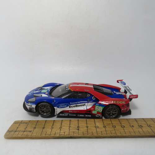 Carrera Ford GT Race car slot car - Some body damage
