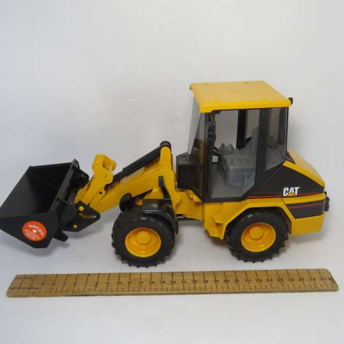 2005 Bruder CAT Wheel loader 1418/01 - Plastic - Scale 1/16