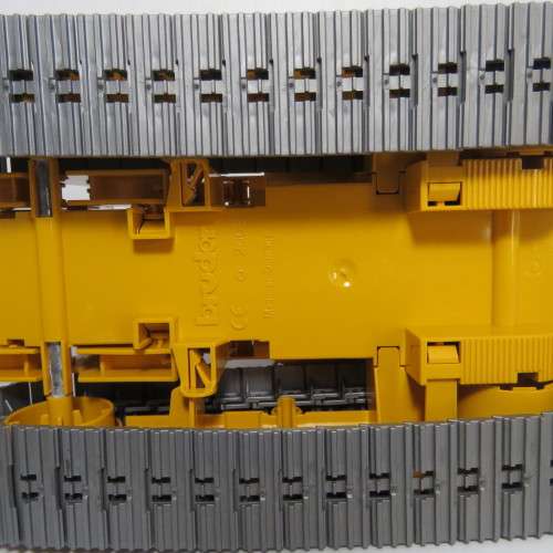 2005 Bruder CAT bulldozer with ripper 1443/1 plastic - Scale 1/16