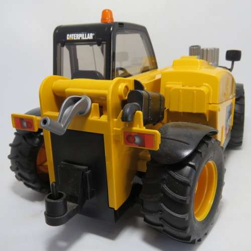 2008 Bruder CAT telehandler 1776/01 - Plastic - Scale 1/16