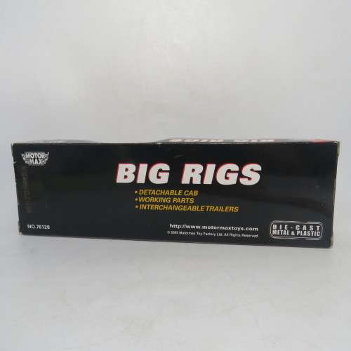 Motor Max Big Rigs truck and trailer in box