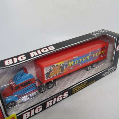 MotorMax Big Rigs truck and trailer in box