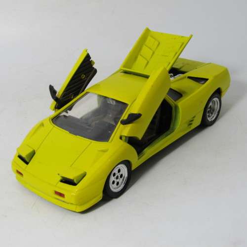 Lamborghini Countach die-cast model toy car - about scale 1/24